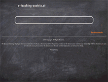 Tablet Screenshot of e-teaching-austria.at